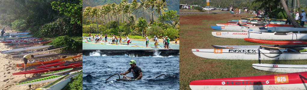 Kanaka Ikaika Race Series in Oahu hawaii - Outrigger Canoes, Stand Up Paddle Boards, Surfski