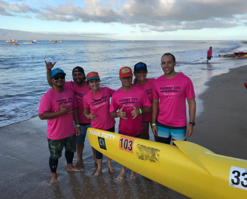 Outrigger Paddle For Life