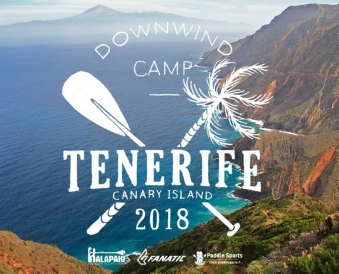 Downwind paddle camp tenerife