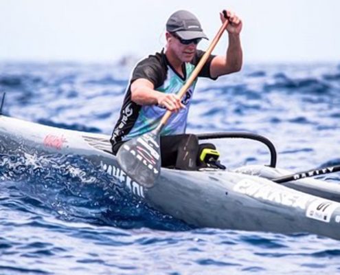 Johnny Puakea Presents the Kahe Kai Outrigger Canoe OC1